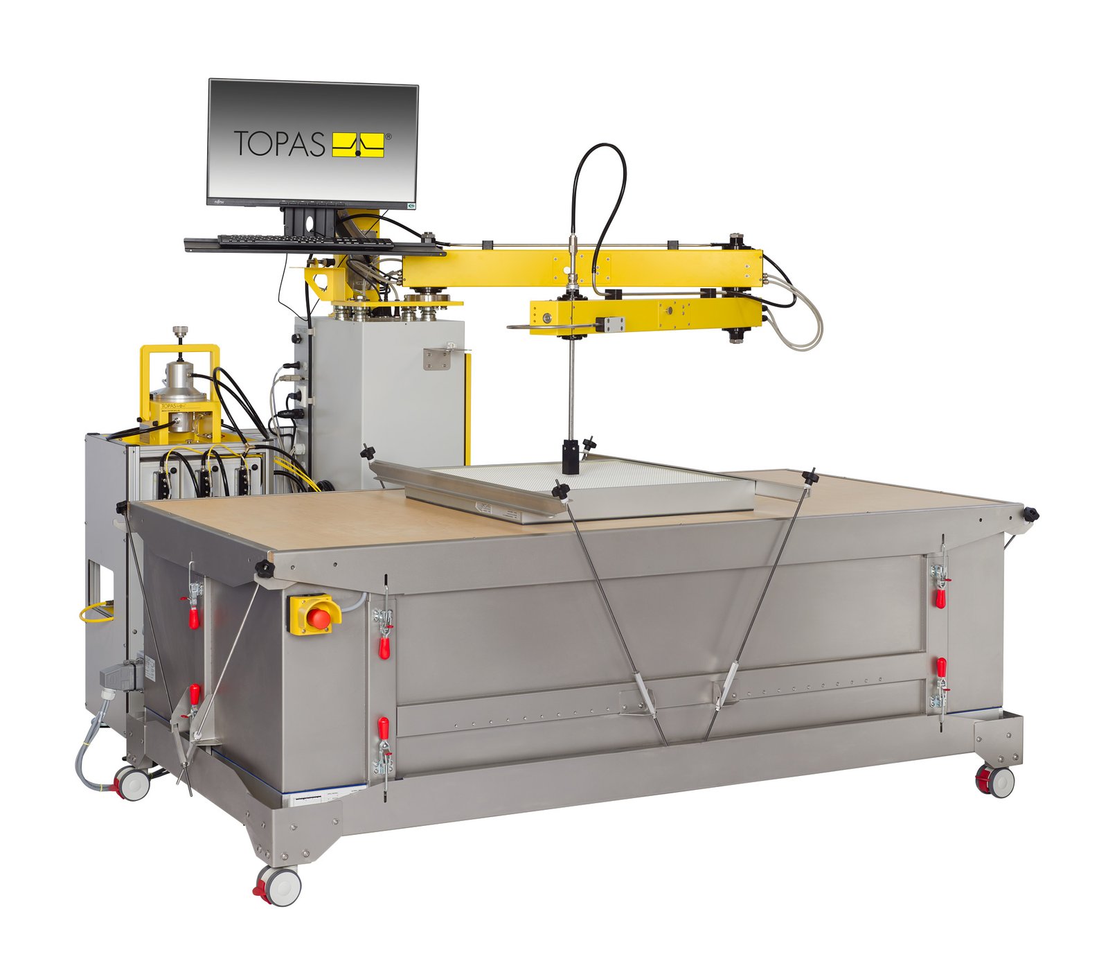 AFS 152 Manual HEPA/ULPA Filter Scanning System workflow diagram
